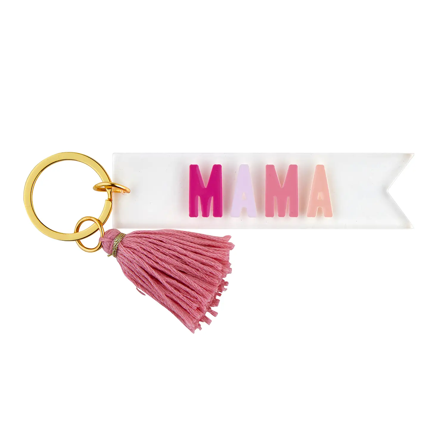 acrylic key tag — mama