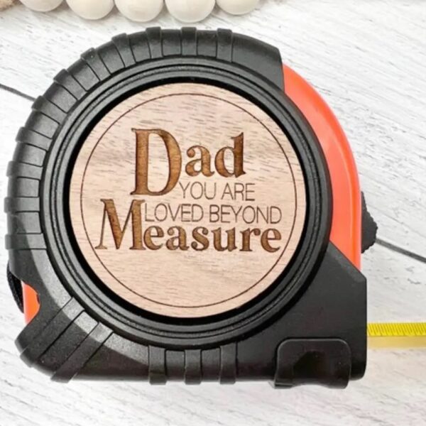 men’s personalized tape measure