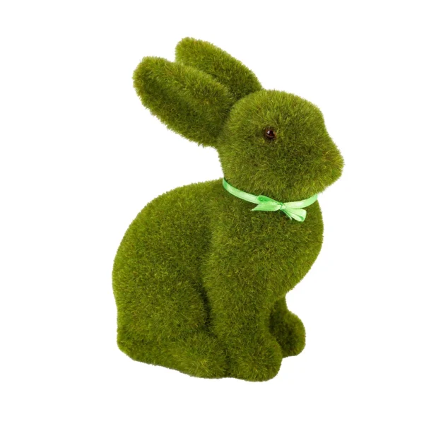green grass rabbit decoration