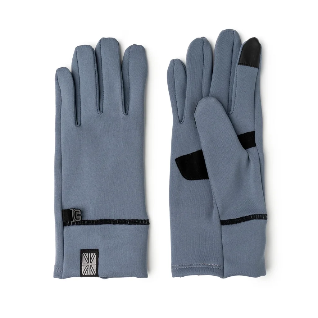 thermal tech gloves size l/xl blue